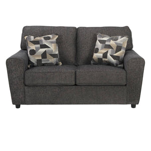 Causeuse en tissu gris - Cascilla