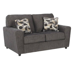 Causeuse en tissu gris - Cascilla
