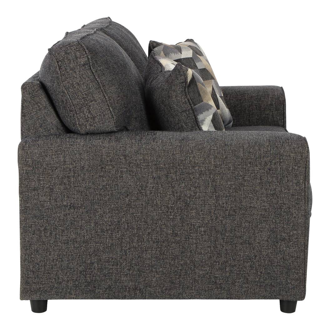 Causeuse en tissu gris - Cascilla