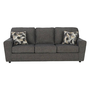 Sofa en tissu gris foncé - Cascilla