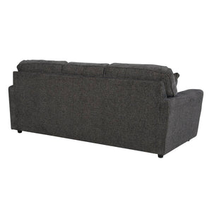 Sofa en tissu gris foncé - Cascilla