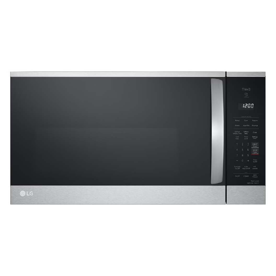 Micro-ondes à hotte intégrée 30 po, 1,8 pi³ Inox noir avec IA