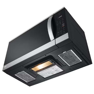 Micro-ondes à hotte intégrée 30 po, 1,8 pi³ Inox avec IA