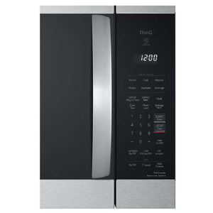 Micro-ondes à hotte intégrée 30 po, 1,8 pi³ Inox avec IA