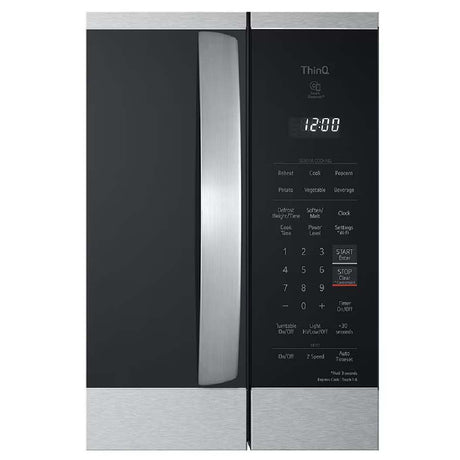 Micro-ondes à hotte intégrée 30 po, 1,8 pi³ Inox avec IA