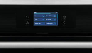 Four encastrable simple 30 po. 5,3 pi³ Inox