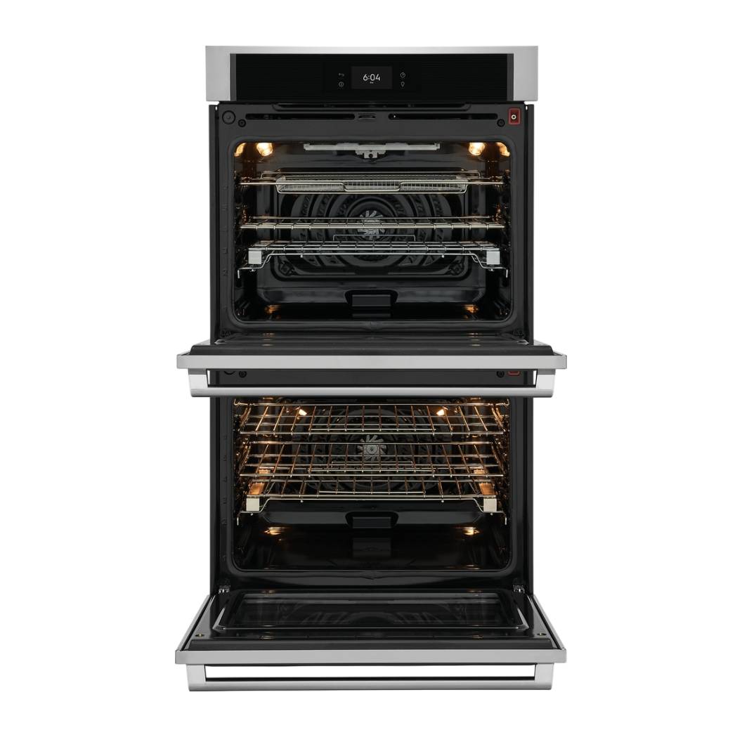 Four encastrable double 30 po 5,3 pi³ par cavité Inox