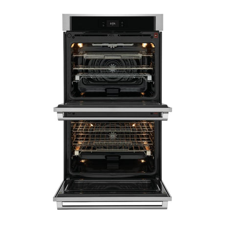 Four encastrable double 30 po 5,3 pi³ par cavité Inox