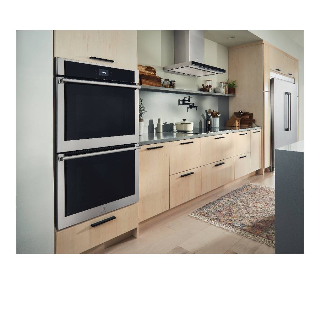 Four encastrable double 30 po 5,3 pi³ par cavité Inox