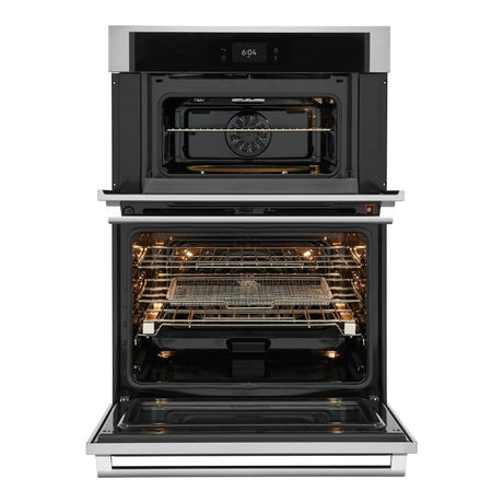 Four encastrable combiné convection 30 po. 5,3 pi³, acier inoxydable