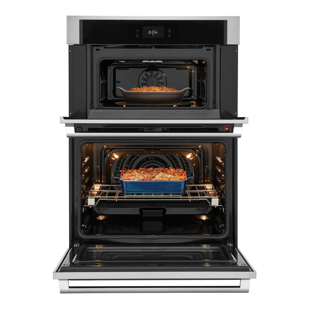 Four encastrable combiné convection 30 po. 5,3 pi³, acier inoxydable