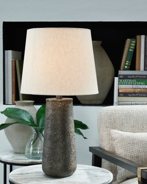 Ensemble de 2 lampes de table en métal bronze 24po - Chaston