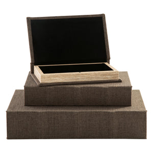 Ensemble de 3 boîtes de rangement - Jolina