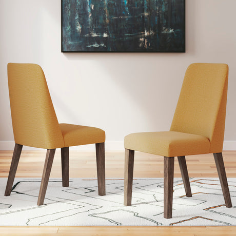 Ensemble de 2 chaises de salle à manger rembourrées - Lyncott