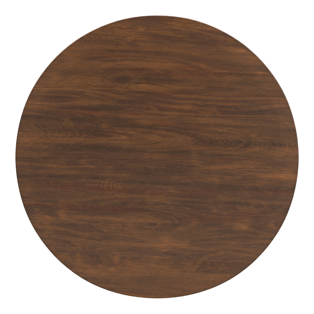 Table de salle à manger en bois brune - Lyncott