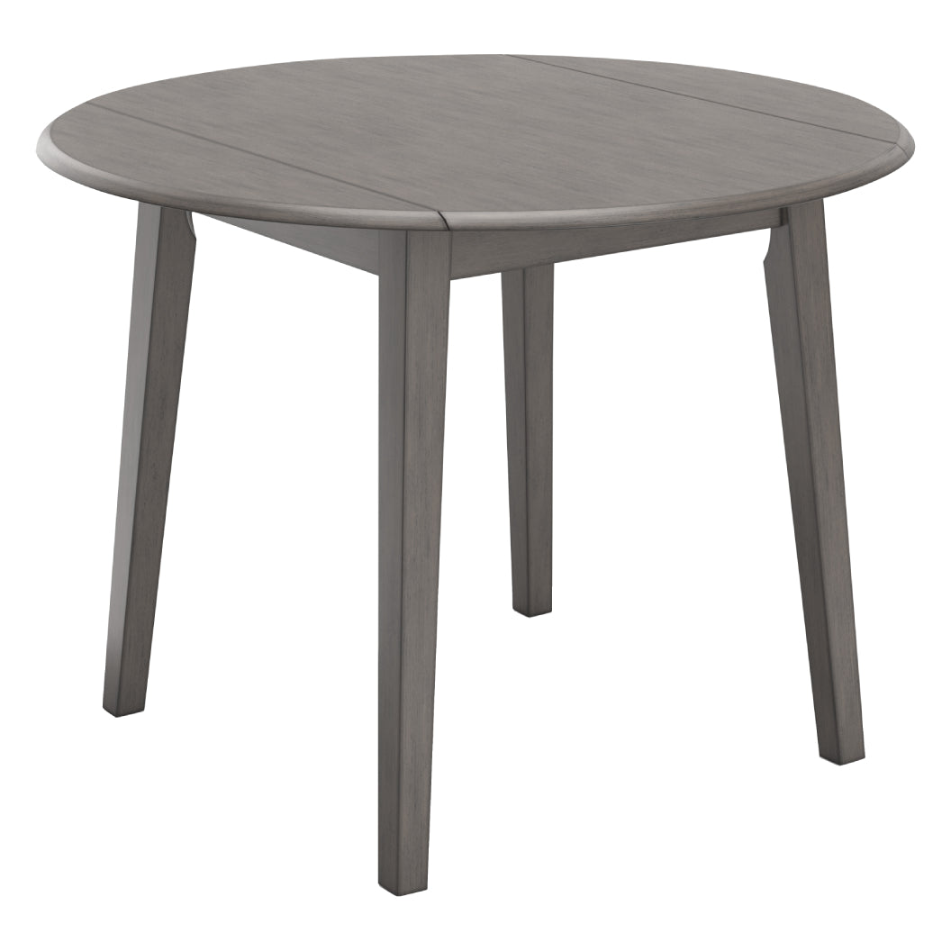 Table de salle à manger en bois grise extensible - Shullden