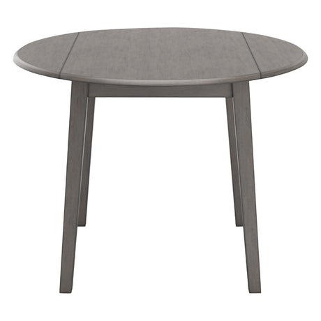 Table de salle à manger en bois grise extensible - Shullden