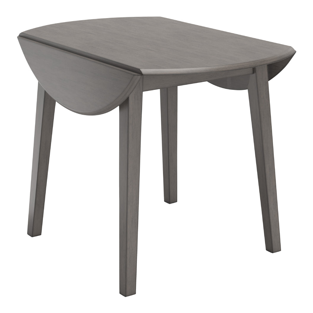 Table de salle à manger en bois grise extensible - Shullden