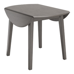 Table de salle à manger en bois grise extensible - Shullden