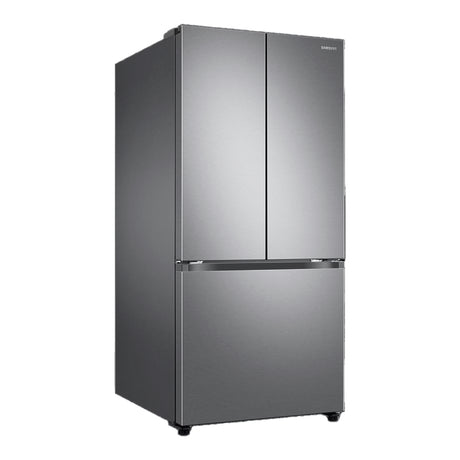 Réfrigérateur à portes françaises 33 po, 24,5 pi³ Inox avec SpaceMax™ et Machine à glaçons double