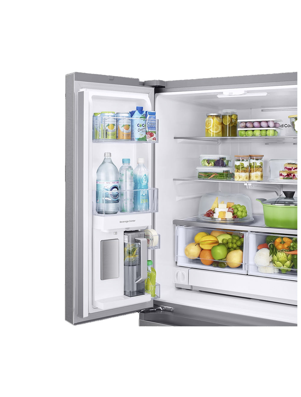 Réfrigérateur portes françaises Inox 33po
