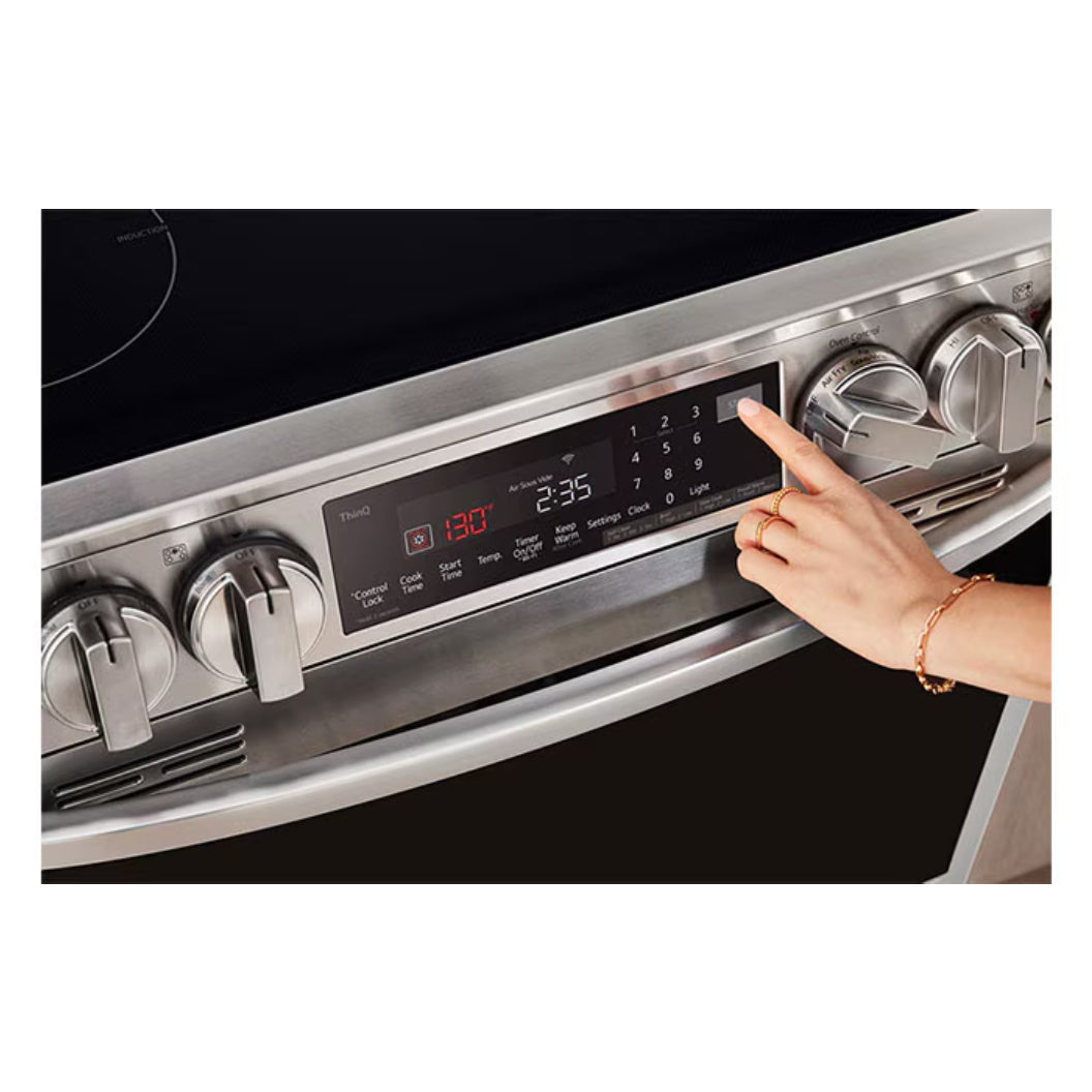 Cuisinière à induction encastrable 30 po Inox - Air Fry & InstaView®