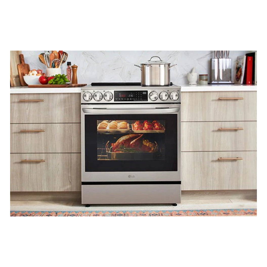 Cuisinière à induction encastrable 30 po Inox - Air Fry & InstaView®