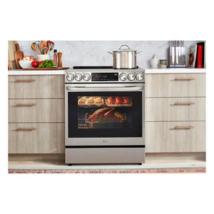 Cuisinière à induction encastrable 30 po Inox - Air Fry & InstaView®