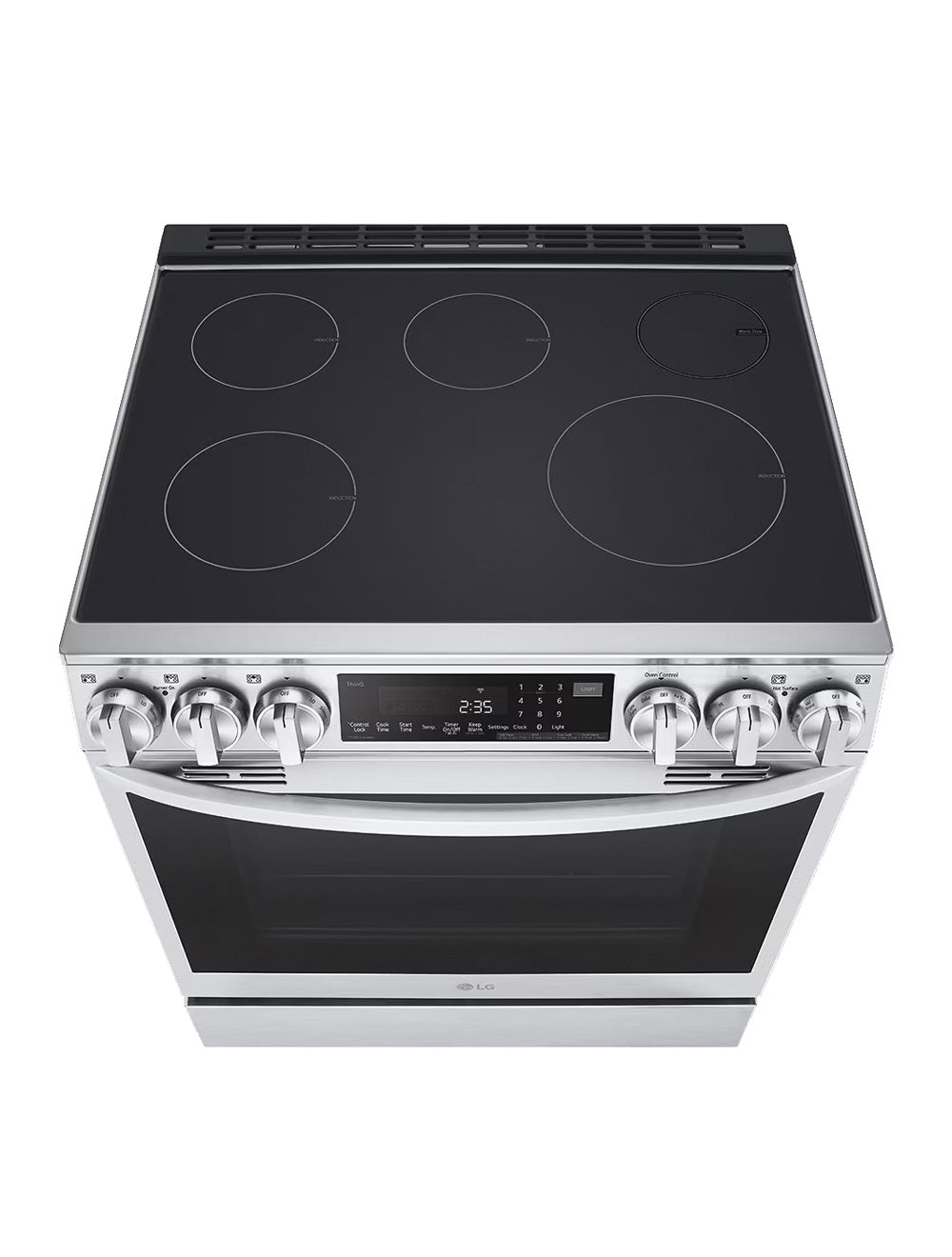 Cuisinière à induction encastrable 30 po. 6,3 pi³