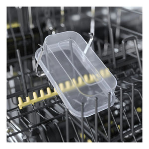 Lave-vaisselle intelligent XXL encastrable 24 po 39 dBA Inox - ConnectLife avec 4 paniers