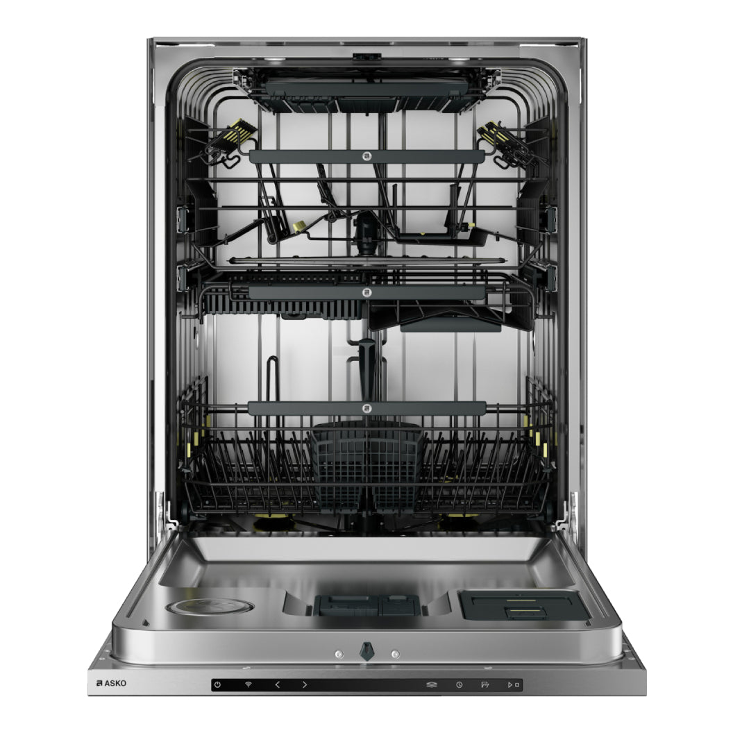Lave-vaisselle intelligent XXL encastrable 24 po. 39 dBA Inox avec 4 paniers