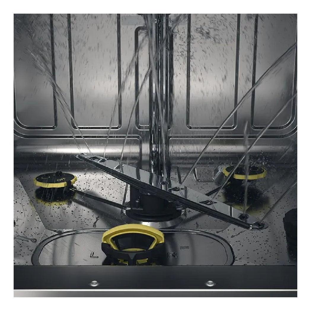Lave-vaisselle intelligent XXL encastrable 24 po 39 dBA Inox - ConnectLife avec 4 paniers