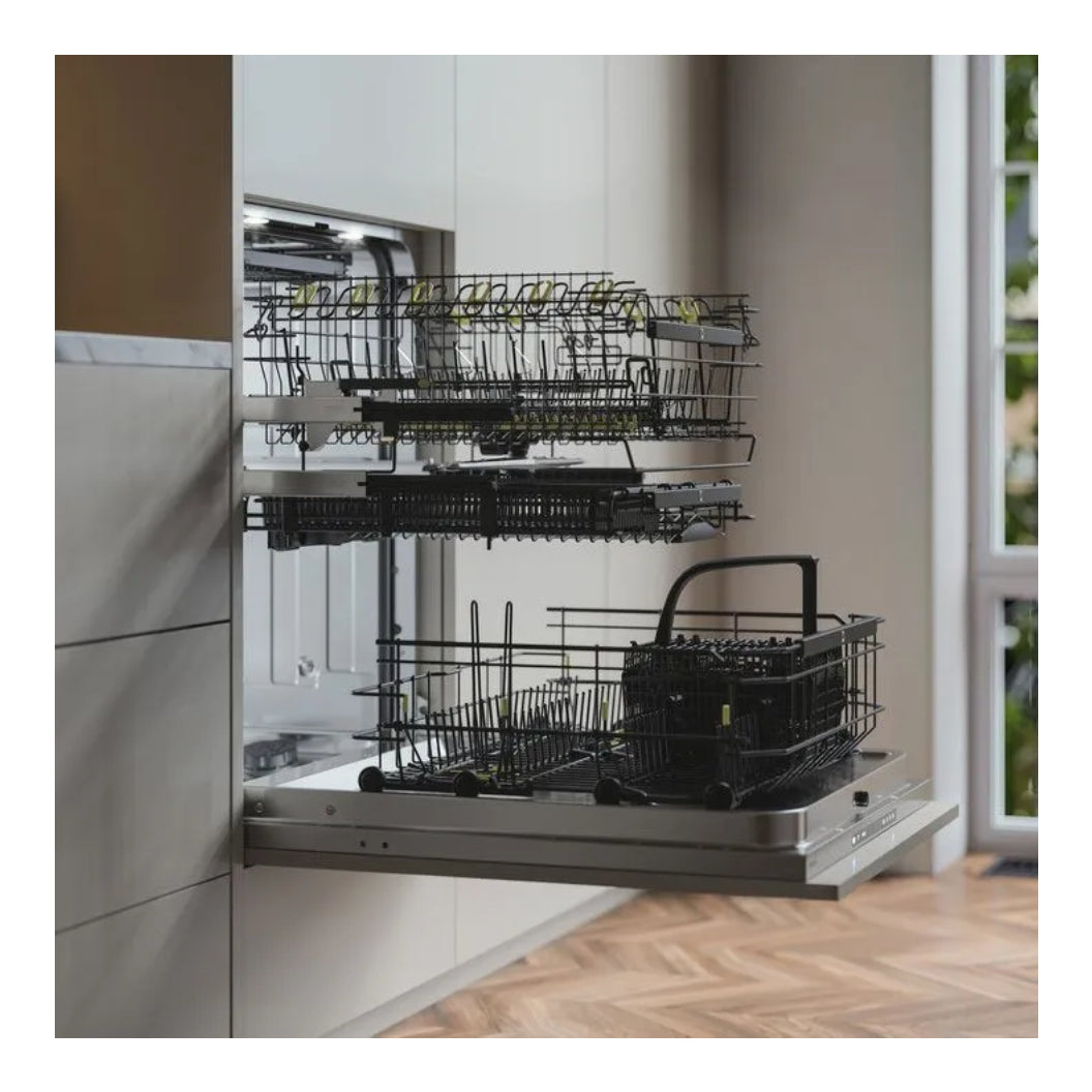 Lave-vaisselle XXL encastrable 24 po 42 dBA Inox avec Super Cleaning System & Turbo Combi Drying™