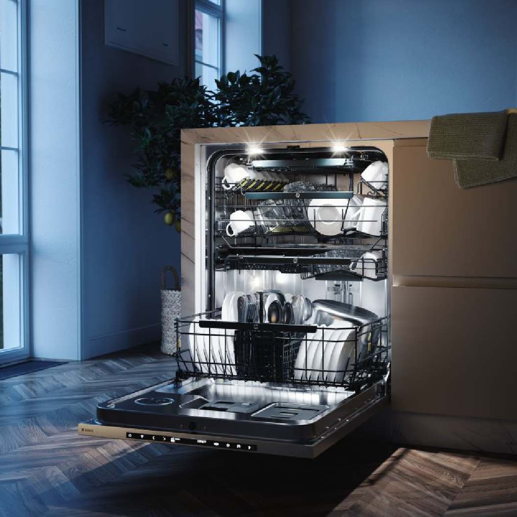 Lave-vaisselle XXL encastrable 24 po 40 dB(A) Inox avec ConnectLife