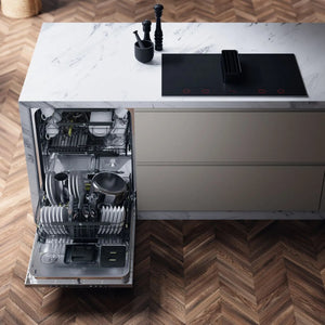 Lave-vaisselle XXL encastrable 24 po. 42 dBA Inox avec Turbo Combi Drying™