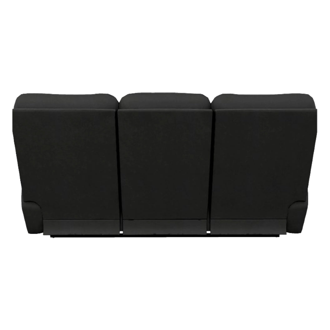 Sofa inclinable aspect cuir noir - Trouper
