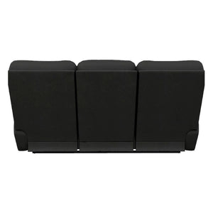 Sofa inclinable aspect cuir noir - Trouper