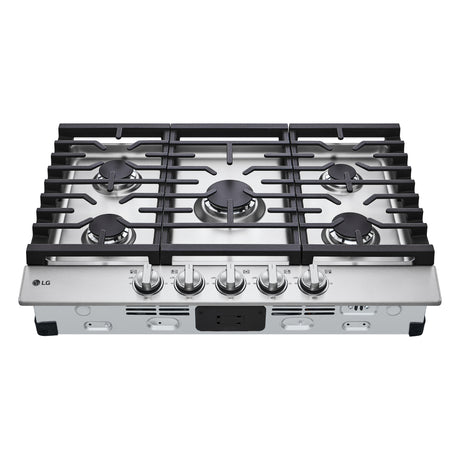 Plaque de cuisson au gaz 30 po. avec 5 brûleurs