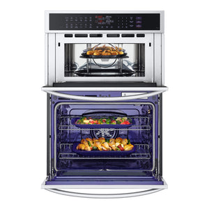 Four encastrable combiné intelligent à convection 30 po. 1,7/4,7 pi³ Inox