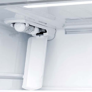 Réfrigérateur porte française 36 po, 28 pi³ à 3 portes Inox noir avec distributeur d'eau et glaçons