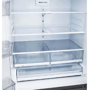 Réfrigérateur à portes françaises 36 po, 28 pi³ Inox avec Distributeur d'eau/glaçons et Wi-Fi