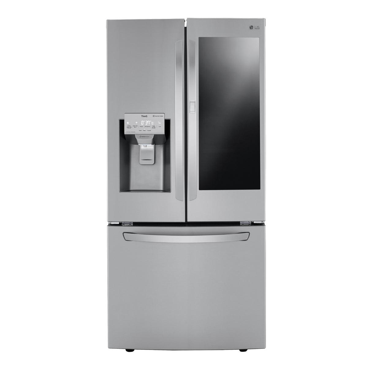 Réfrigérateur portes françaises Inox 33po