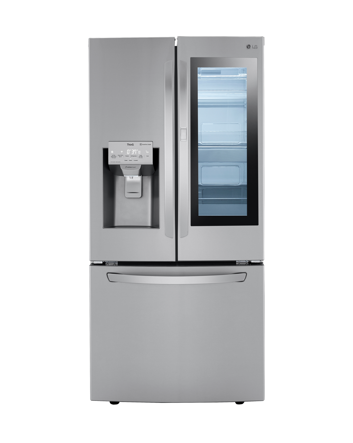 Réfrigérateur portes françaises Inox 33po