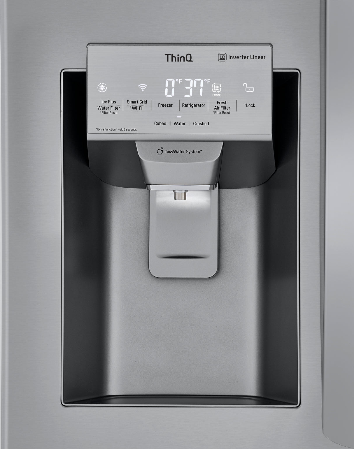 Réfrigérateur portes françaises Inox 33po