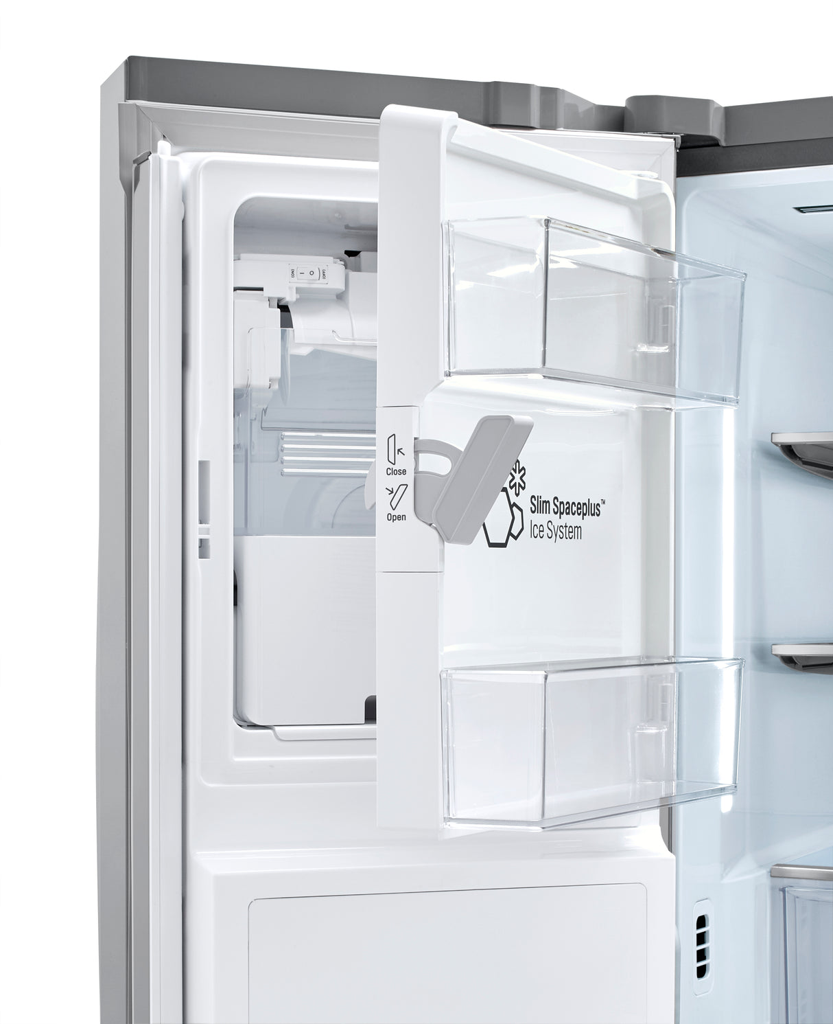 Réfrigérateur portes françaises Inox 33po