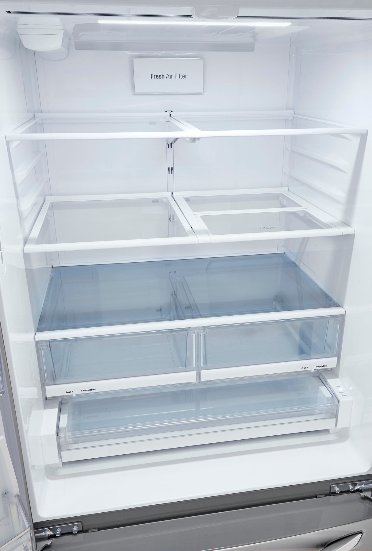 Réfrigérateur portes françaises Inox 33po