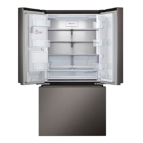 Réfrigérateur porte française à profondeur de comptoir 36 po, 26 pi³ Inox avec Wi-Fi et distributeur d'eau
