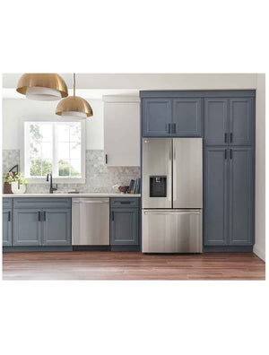 Réfrigérateur portes françaises Inox 36po