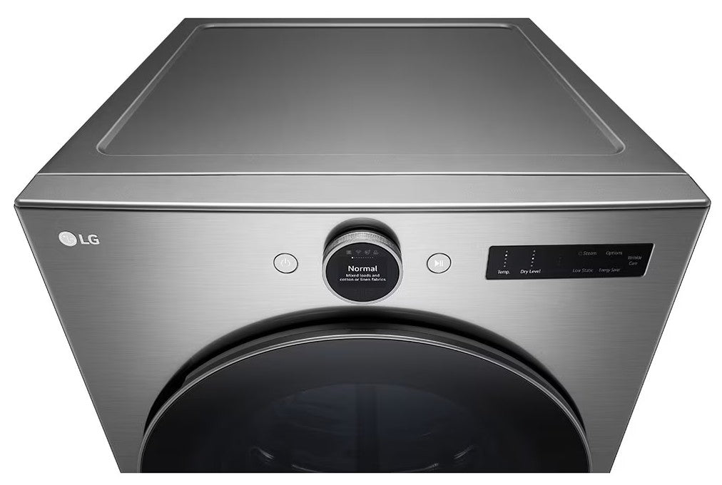 Sécheuse au gaz 27 po, 7,3 pi³ Inox avec Wi-Fi & TurboSteam®
