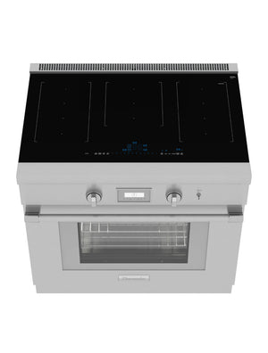 Cuisinière à induction autoportante 36 po. 4,9 pi³